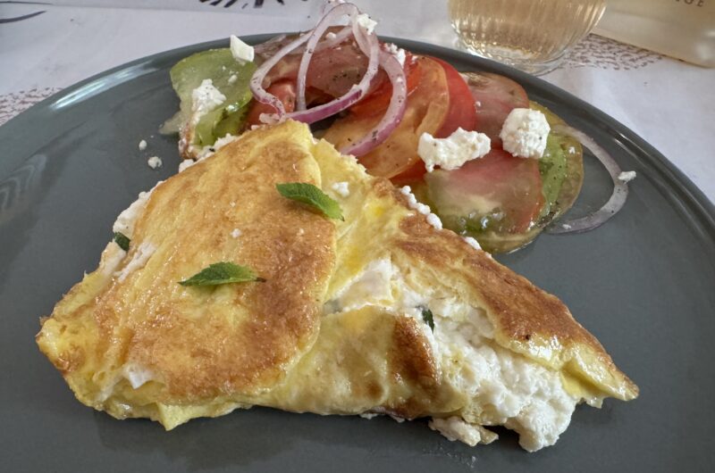 Omelette au brocciu