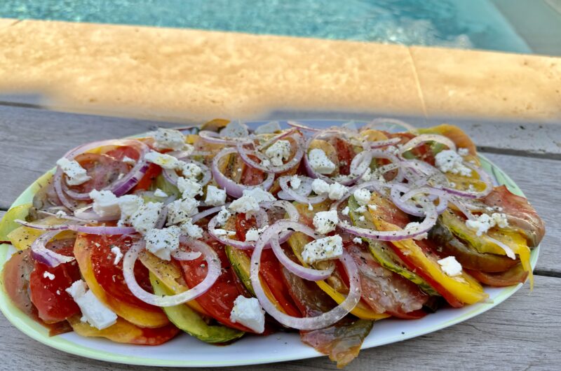 Salade de tomates 4 couleurs