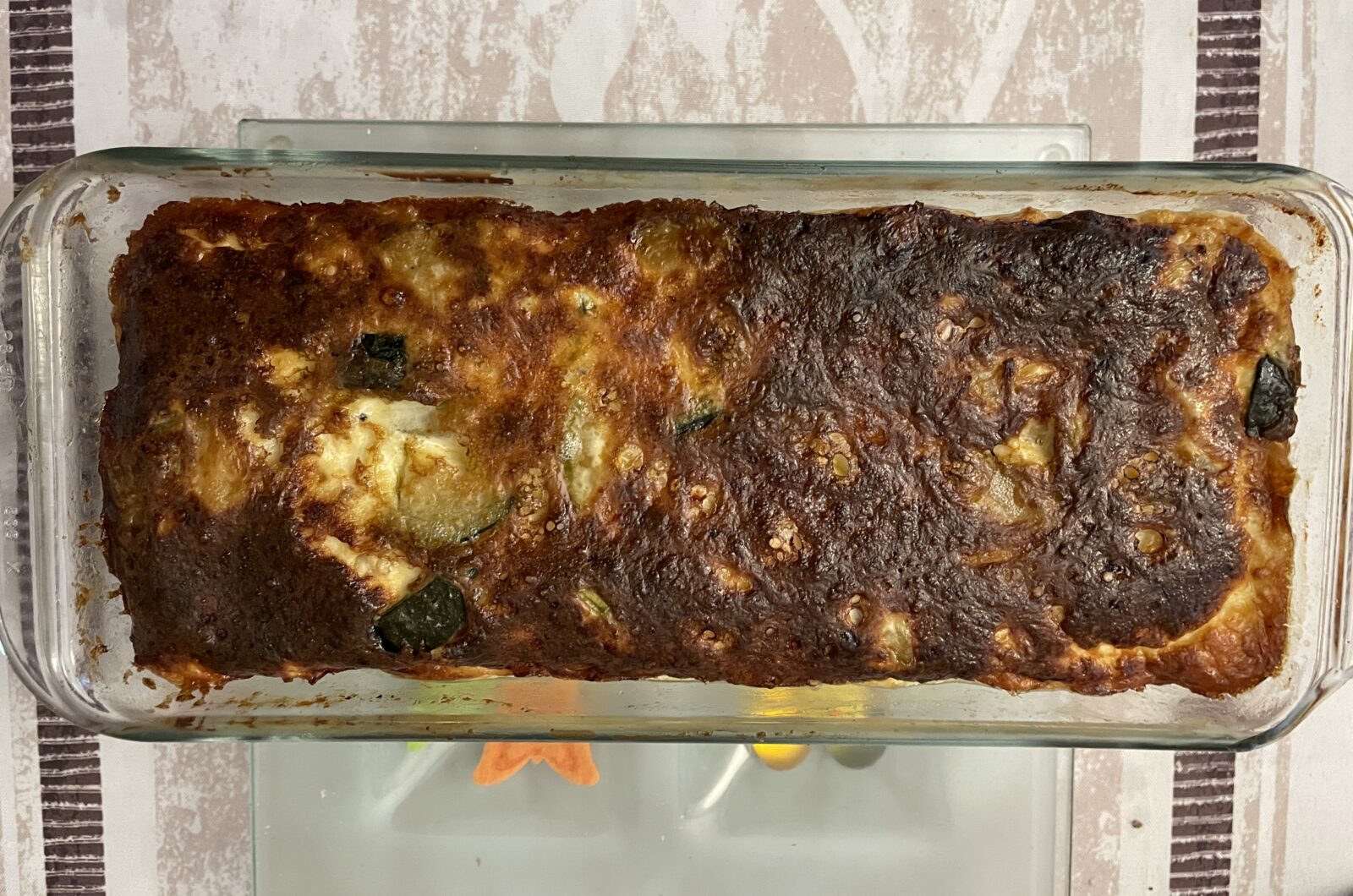 Flan de courgettes au parmesan