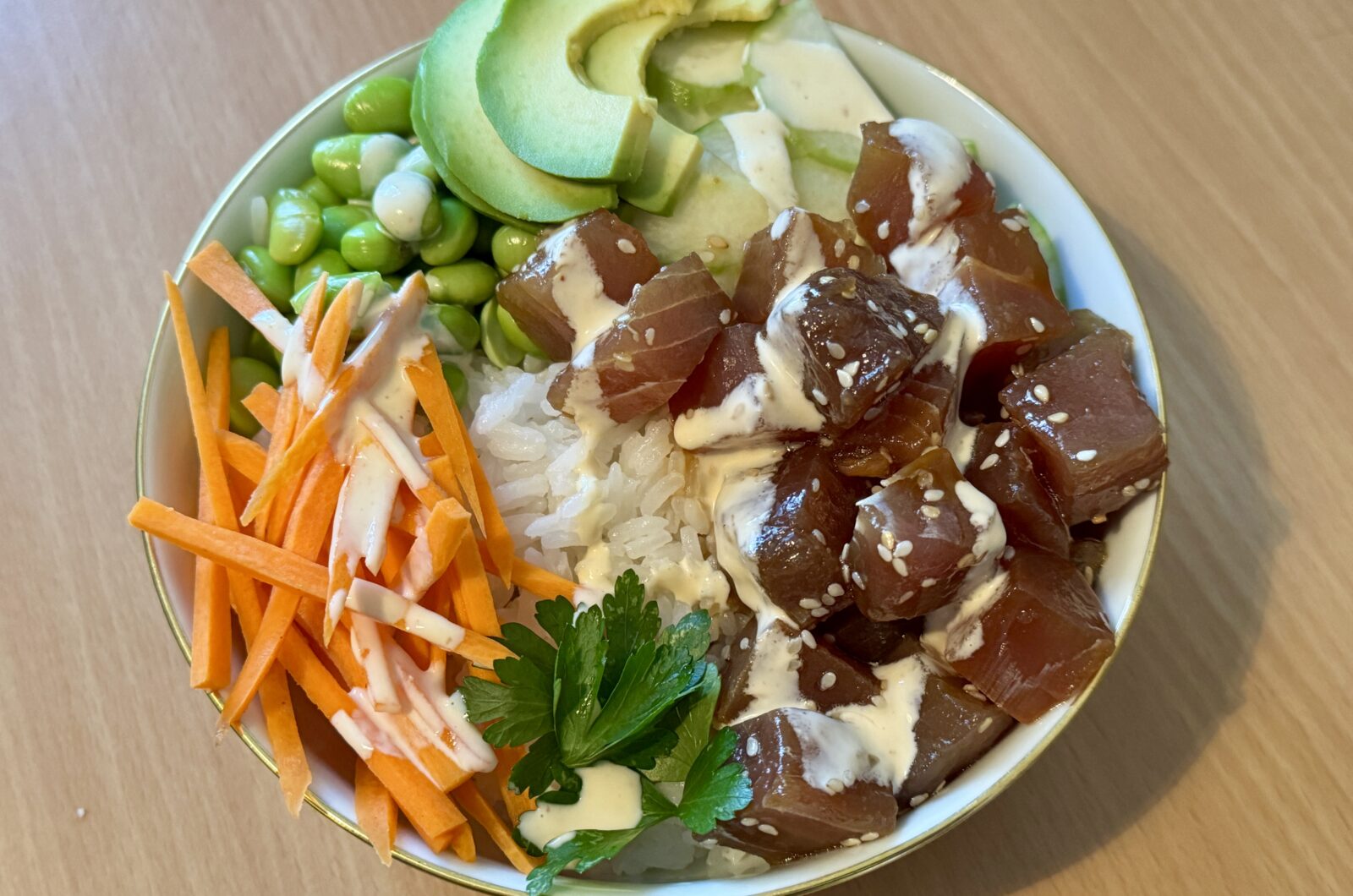 Poke bowl au thon