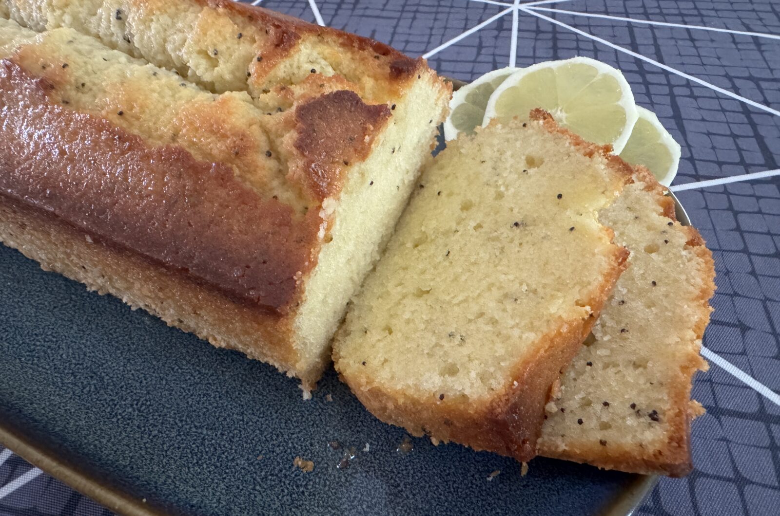 Cake au citron et pavot