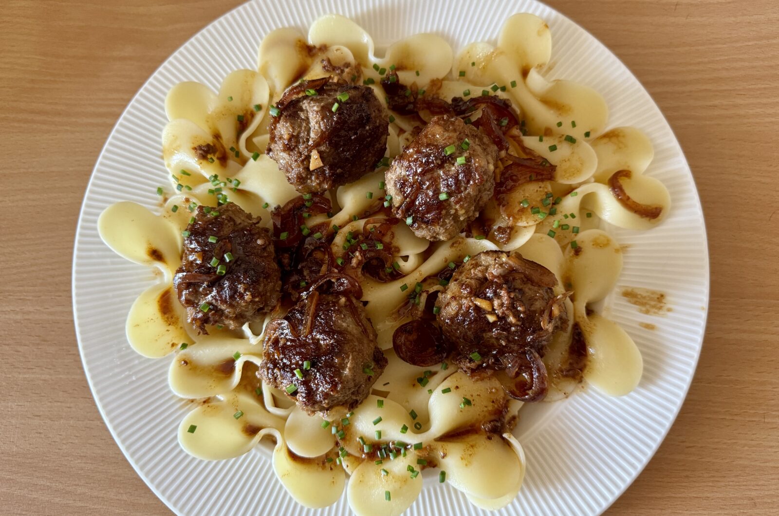 Boulettes de bœuf sucrées-salées