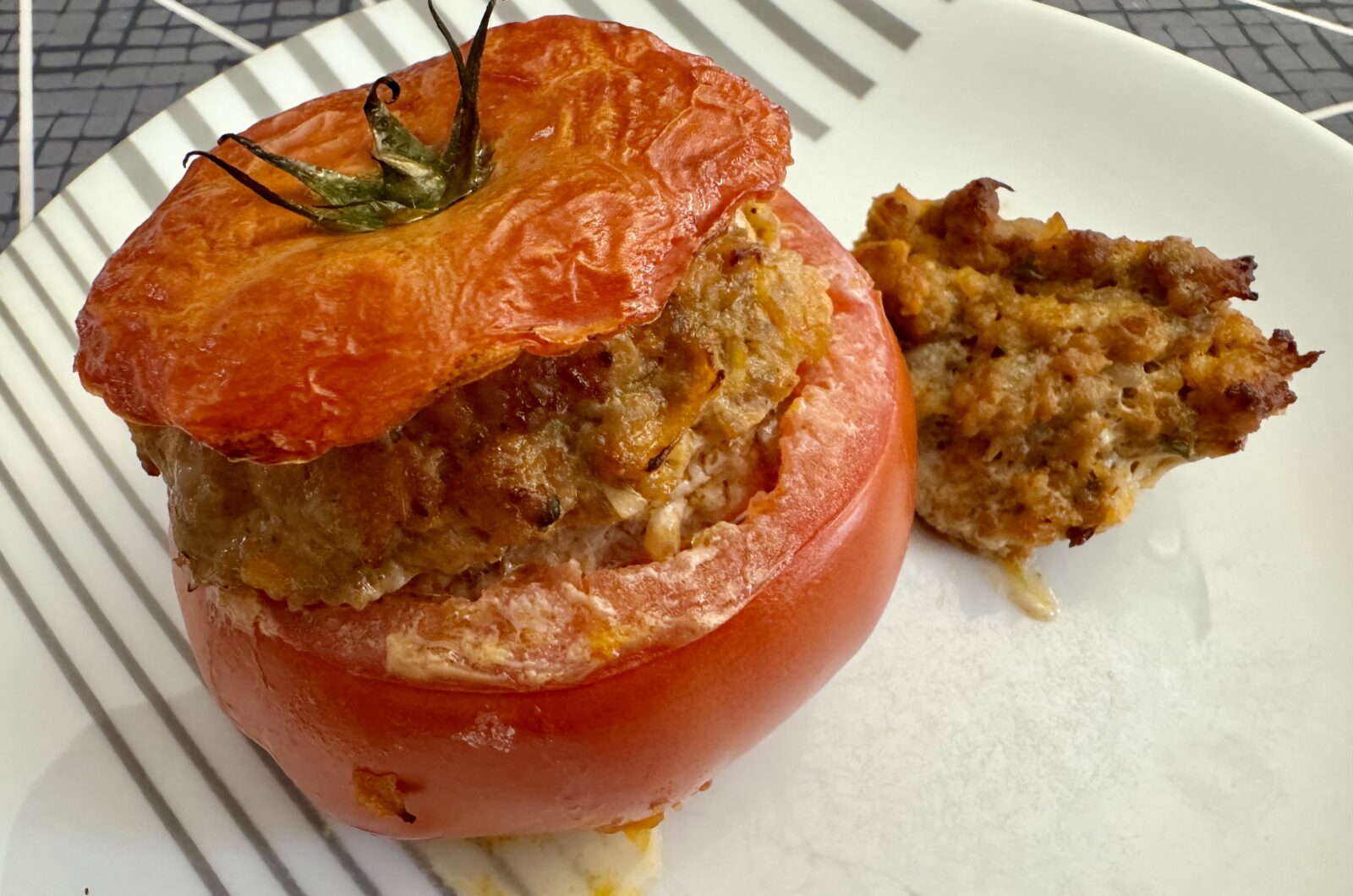 Tomates farcies façon Etchebest