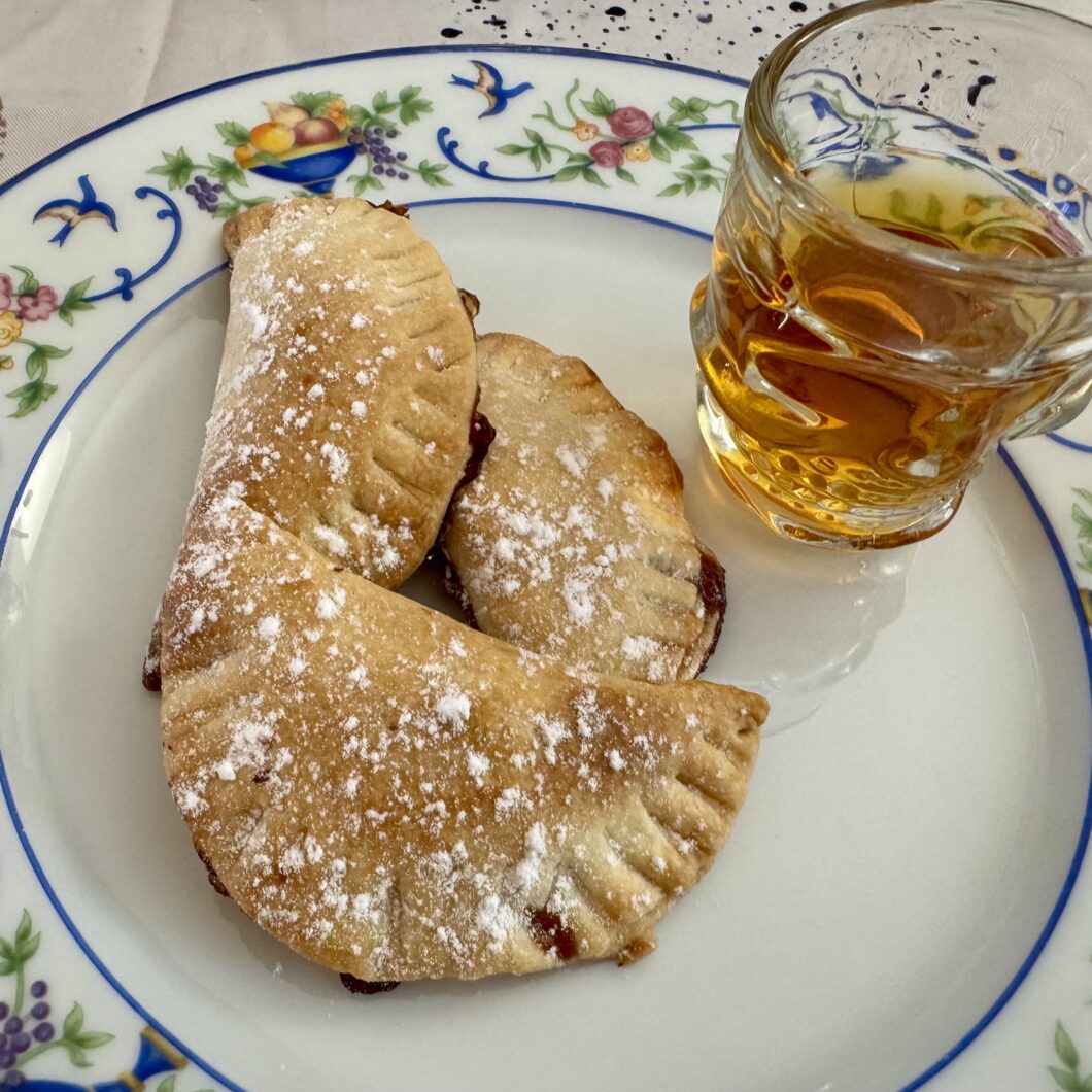 Panzerottini à la confiture de cerises griottes