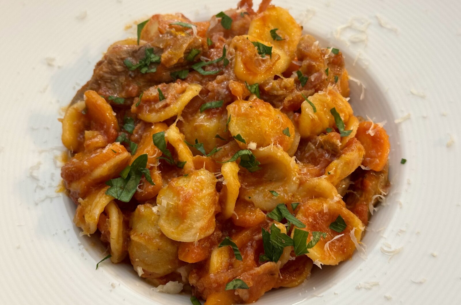 Orecchiettes al ragù