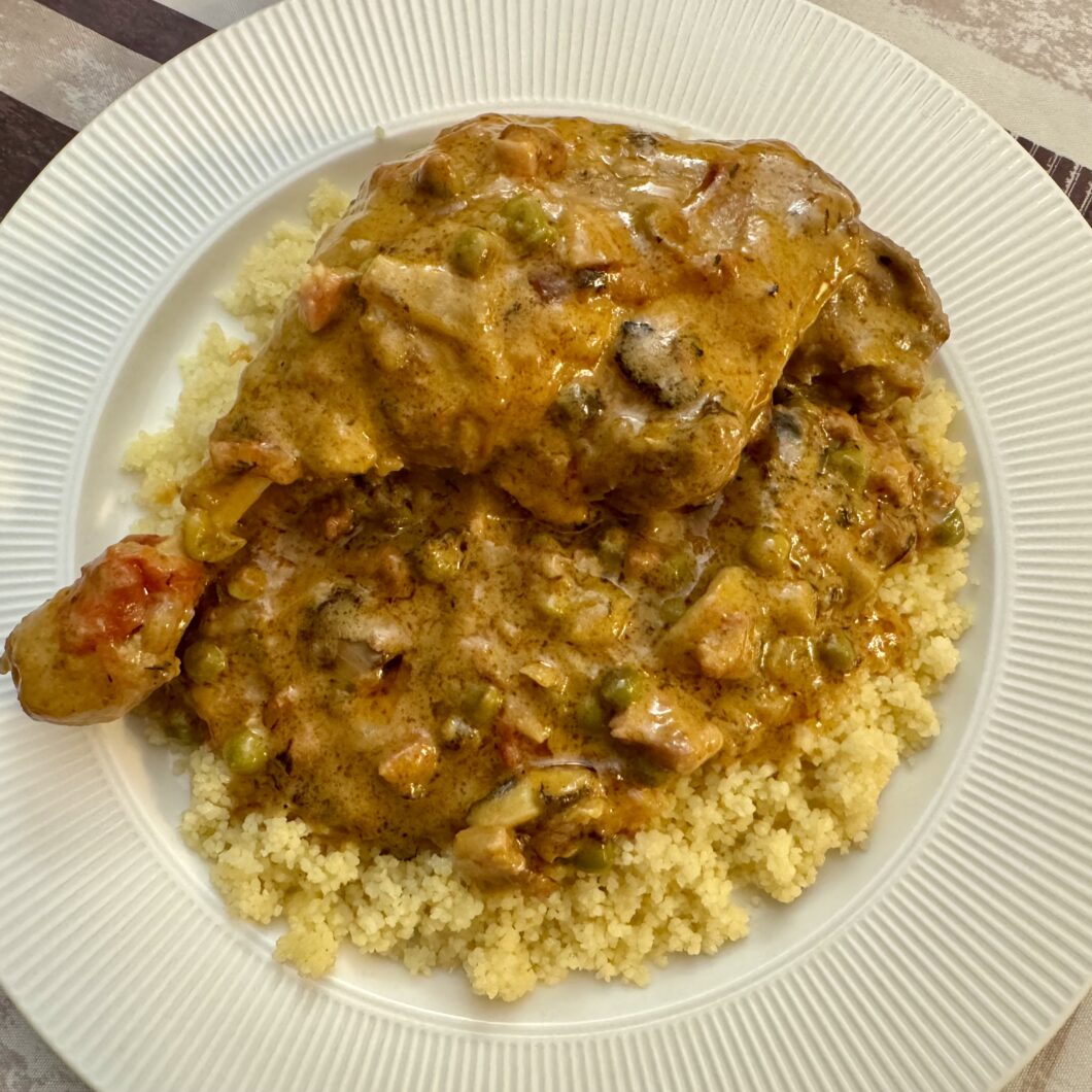 Cuisse de canard crémeuse