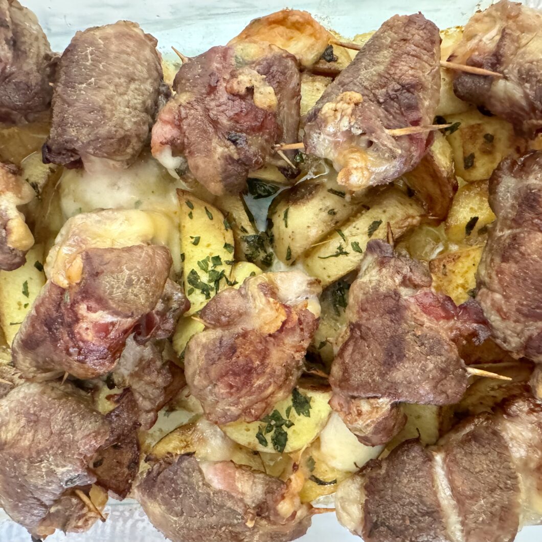 Bombettes des Pouilles et patates au four