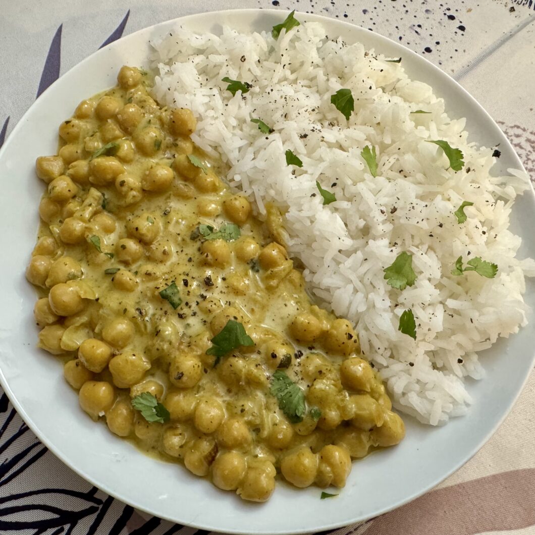 Curry de pois chiches veggie