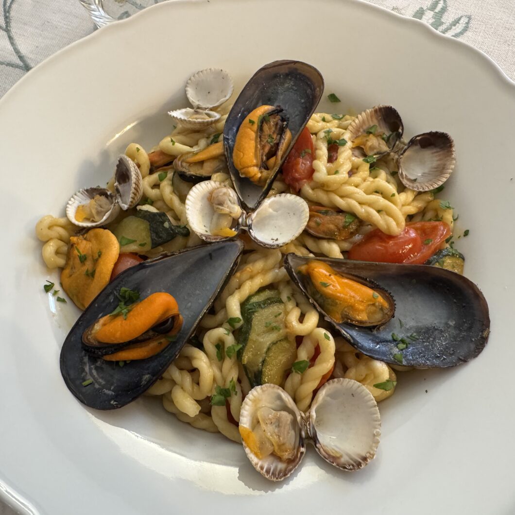 Lorighittas aux moules et coques