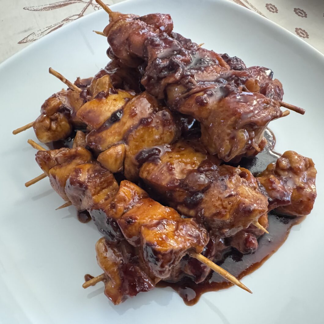 Brochettes de poulet