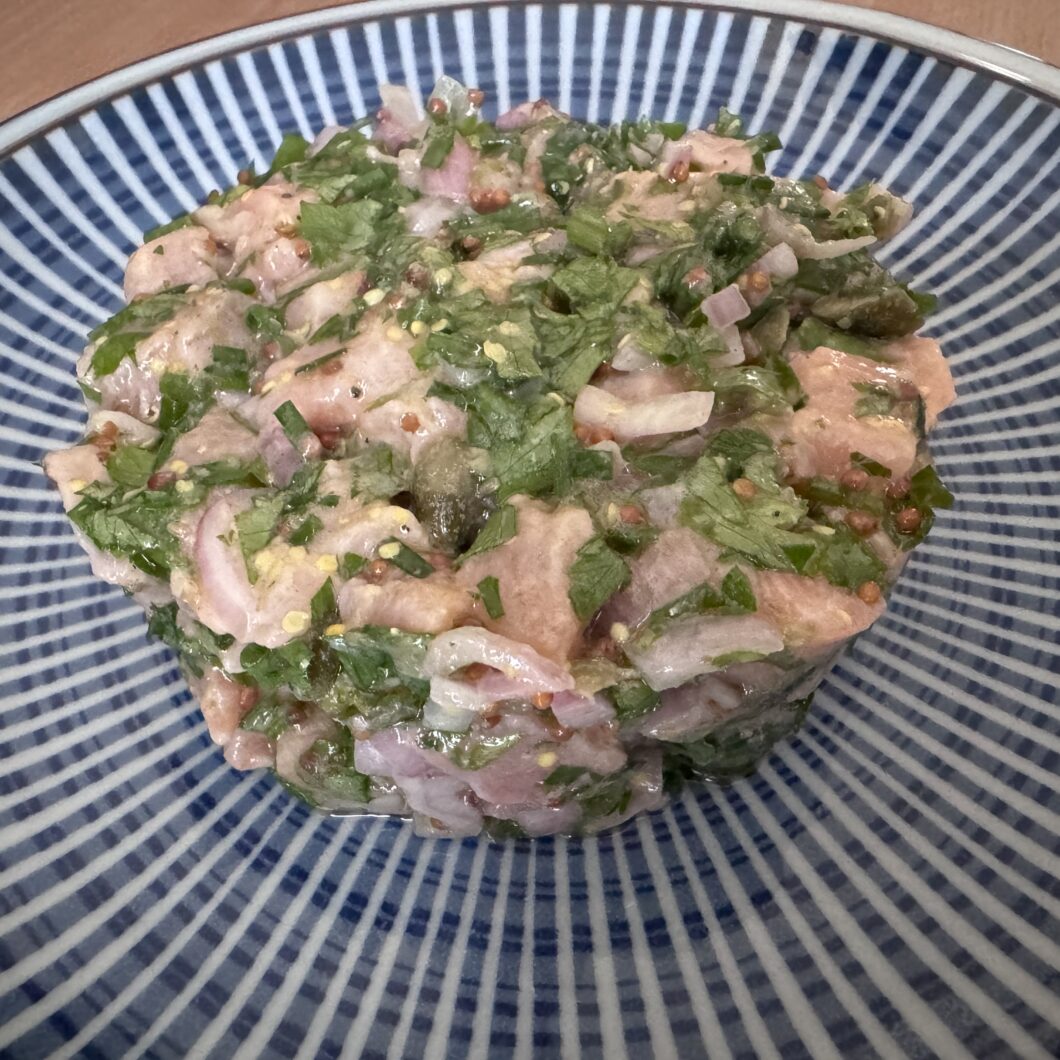 Tartare de saumon